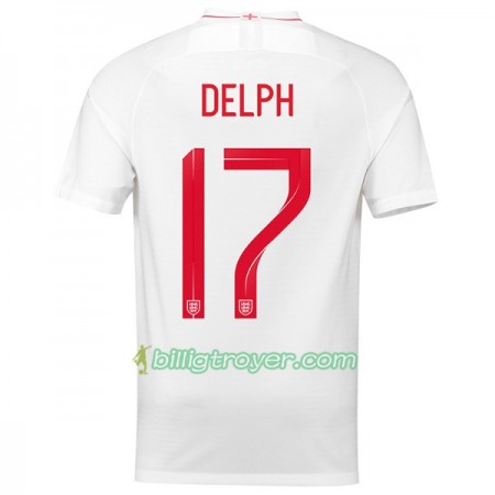 Billige Fotballdrakter England Delph 17 VM 2018 Hjemmedraktsett